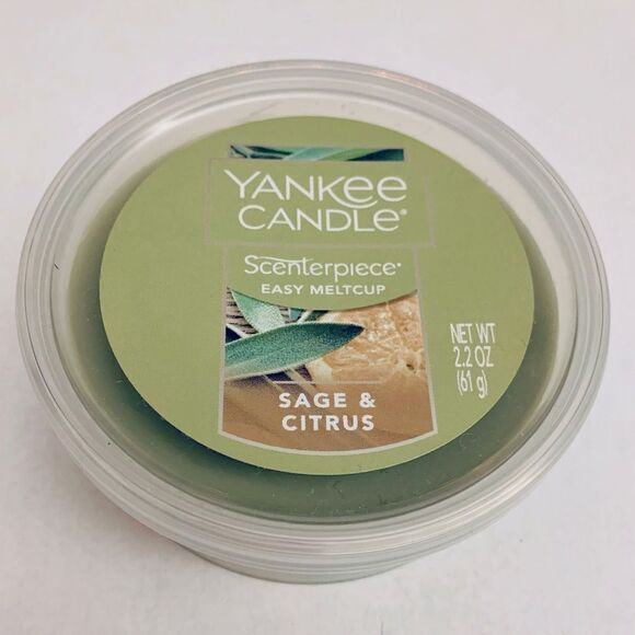 Yankee Candle Scenterpiece Easy MeltCups Sage & Citrus Fragrance New In Package - Picture 4 of 5